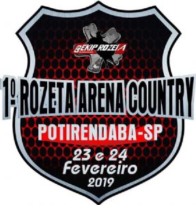 1º ROZETA ARENA COUNTRY - POTIRENDABA/SP